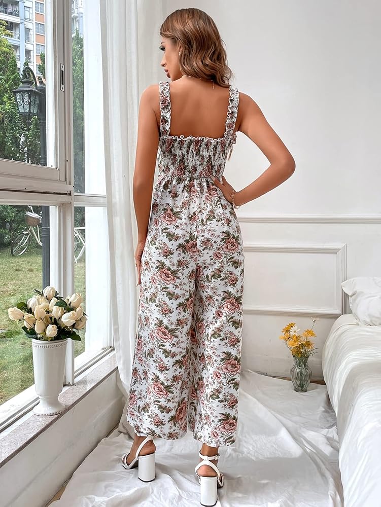 新品✴︎ALEXIASTAM Floral Cozy Cami Romper S 新品✴︎ALEXIASTAM Floral Cozy Cami Romper S ALEXIA STAM ✿︎ Elle